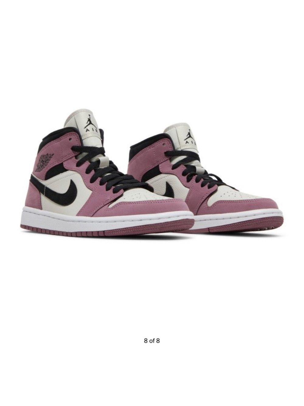 Air Jordan- Womens 1 Mid SE "Berry Pink"